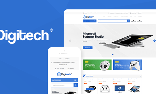Download Digitech v1.0.9 – Technology Theme for WooCommerce
