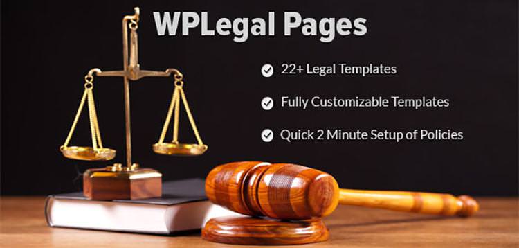 WP Legal Pages Pro v7.6 – WordPress Plugin