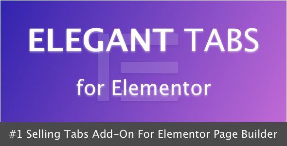 Elegant Tabs for Elementor v1.1