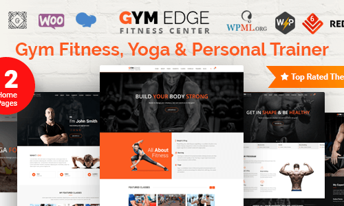 Download Gym Edge v3.7.3 – Gym Fitness WordPress Theme