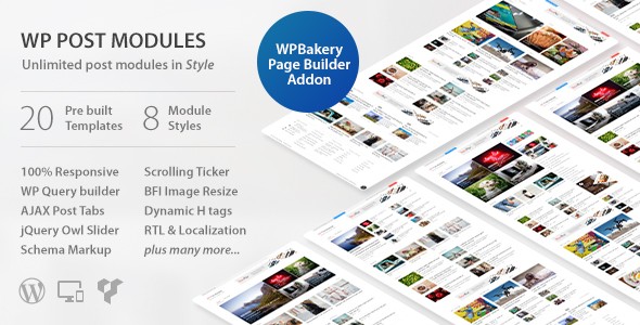 WP Post Modules for NewsPaper and Magazine Layouts v2.8.0