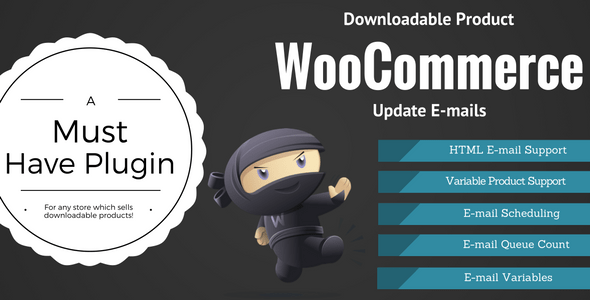 WooCommerce Downloadable Product Update E-mails v2.0.0