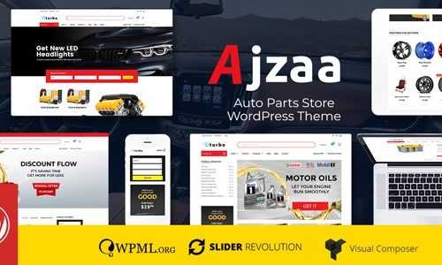 Download Ajzaa v2.4.2 – Auto Parts Store WordPress Theme