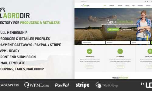 Download Agrodir v1.1.4 – Directory for Producers and Retailers