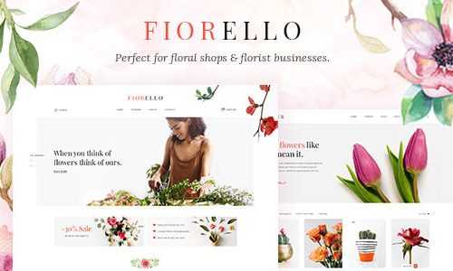 Download Fiorello v1.3 – A Flower Shop and Florist WooCommerce Theme