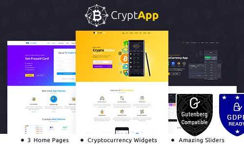 Download CryptApp Landing Page v1.8 – Cryptocurrency Theme