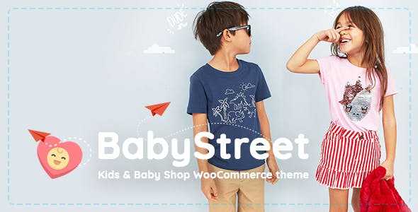 BabyStreet v1.2.9 – WooCommerce Theme for Kids Stores and Baby Shops Clothes and Toys