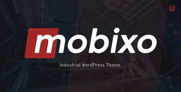 Mobixo v1.0.3 – Industry WordPress Theme