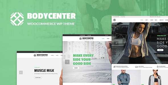 BodyCenter v1.5 – Gym, Fitness WooCommerce WordPress Theme