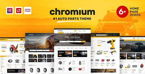 Chromium v1.3.6 – Auto Parts Shop WordPress Theme