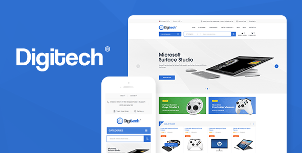 Digitech v1.0.9 – Technology Theme for WooCommerce