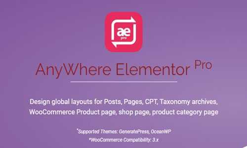 Download AnyWhere Elementor Pro v2.14.20 – Global Post Layouts