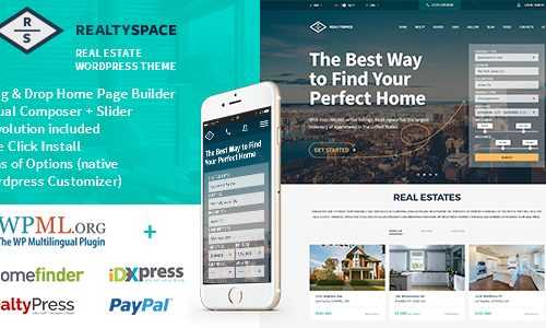 Download Realtyspace v1.4.17 – Real estate WordPress Theme