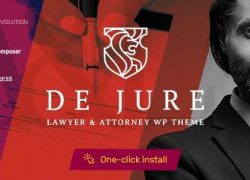 De Jure v1.0.8 – Attorney and Lawyer WP Theme