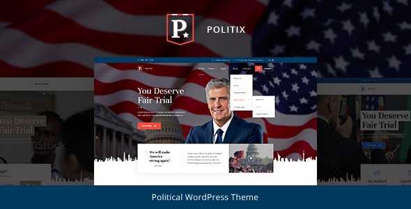 Politix v1.0.2 – Political Campaign WordPress Theme
