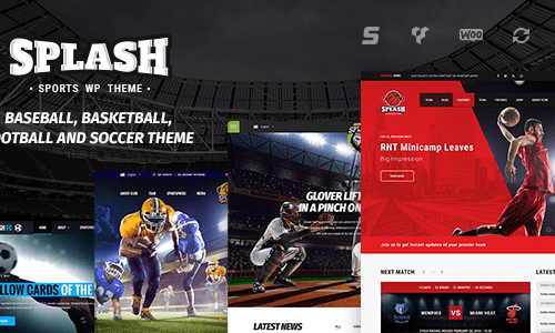 Download Splash v4.0.3 – Sport WordPress Theme