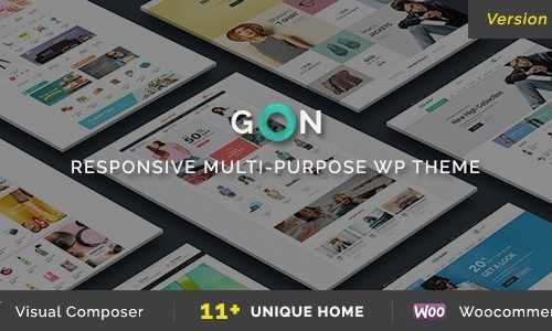 Download Gon v2.0.4 – Responsive Multi-Purpose Theme