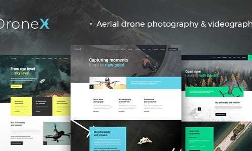 Download DroneX v1.1.1 – Aerial Photography & Videography WordPress Theme