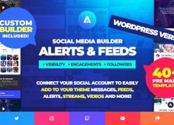 Asgard v1.1.3 – Social Media Alerts & Feeds WordPress Builder – Facebook, Instagram, Twitch and more!