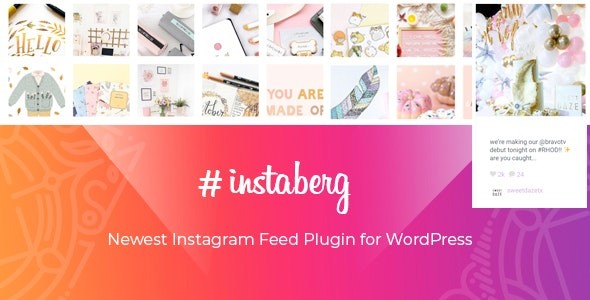 Instaberg v1.0 – Instagram Feed Gallery – Gutenberg Block