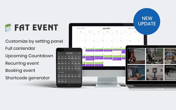 FAT Event v3.0 – WordPress Event and Calendar Booking