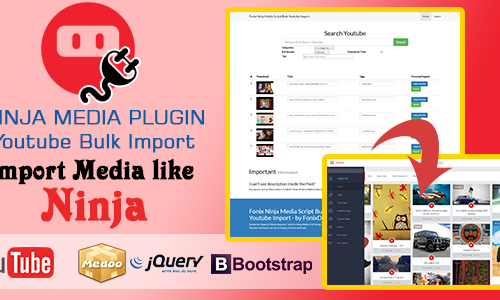 Download Ninja Media Bulk Youtube Importer Plugin