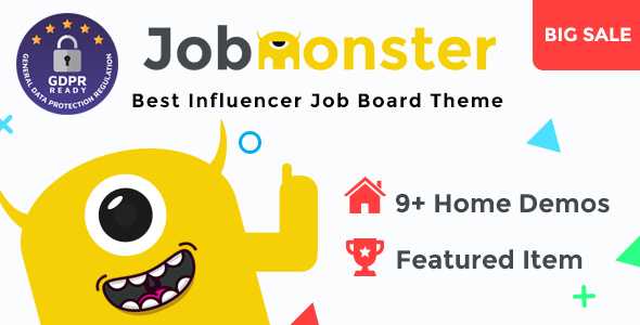 Jobmonster v4.6.0.5 – Job Board WordPress Theme