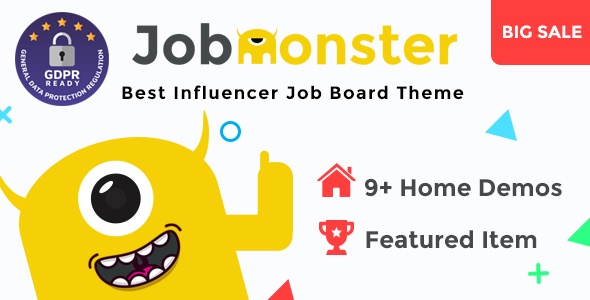 Jobmonster v4.6.0.6 – Job Board WordPress Theme