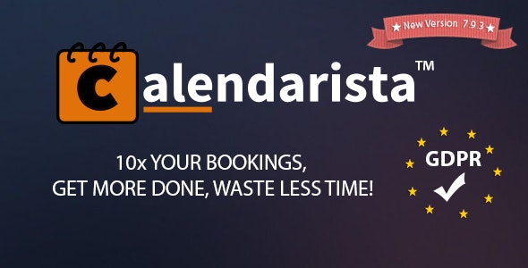 Calendarista Premium v7.9.3 – WP Appointment Booking Plugin and Schedule System