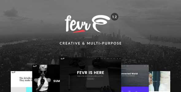 Fevr v1.2.9.9 – Creative MultiPurpose Theme