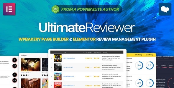 Ultimate Reviewer v2.2 – Elementor & WPBakery Page Builder Addon