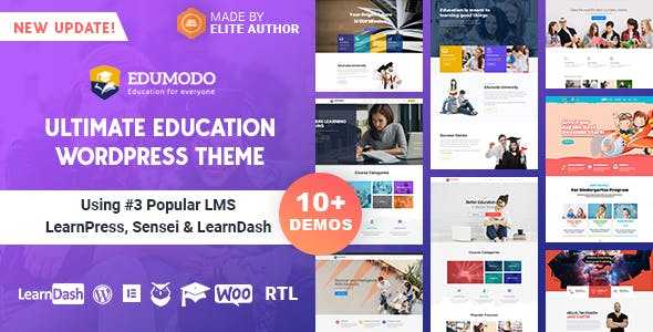 Edumodo v3.0.0 – Education WordPress Theme