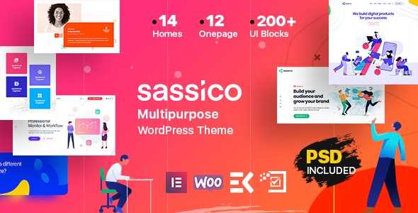 Sassico v1.2.1 – Multipurpose Saas Startup Agency WordPress Theme
