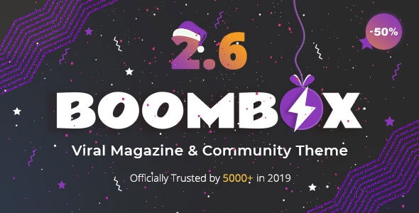 BoomBox v2.6.0.2 – Viral Magazine WordPress Theme
