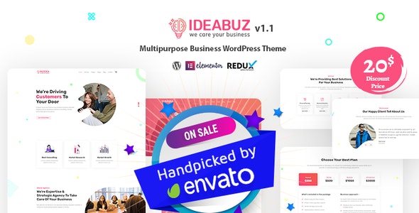Ideabuz v1.1 – Multipurpose Business WordPress Theme