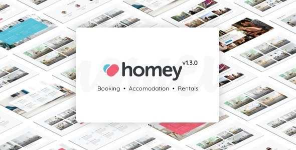 Homey v1.5.2 – Booking and Rentals WordPress Theme