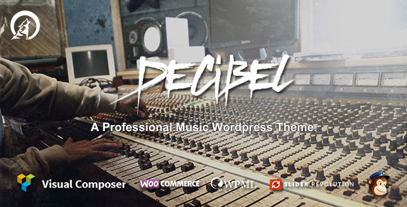 Decibel v3.0.3 – Professional Music WordPress Theme