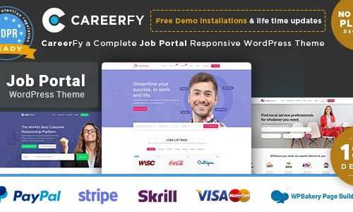 Download Careerfy v3.3.0 – Job Board WordPress Theme