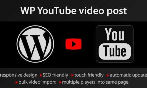 Download YouTube WordPress plugin v1.4.10 – video import