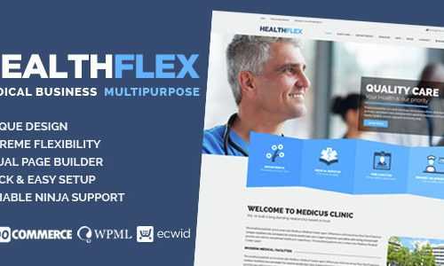Download HEALTHFLEX v1.6.4 – Medical Health WordPress Theme