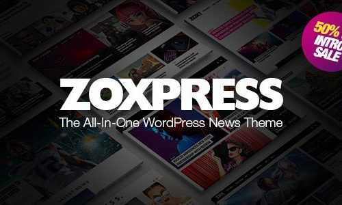 Download ZoxPress v1.01.0 – All-In-One WordPress News Theme