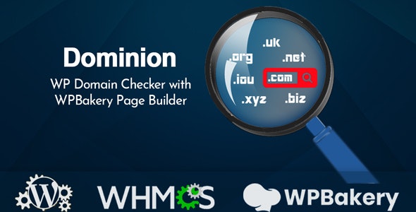 Dominion v1.2 – WP Domain Checker with WPBakery Page Builder