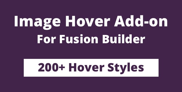 Image Hover Add-on for Fusion Builder and Avada v1.0