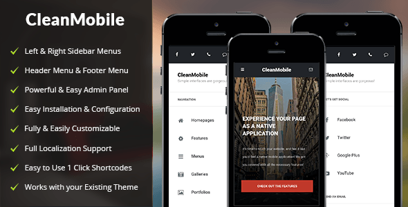 Circle Mobile v1.4 – Mobile WordPress Theme