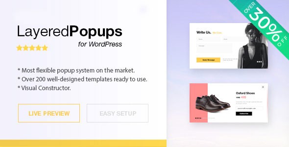 Layered Popups for WordPress v6.60