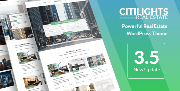 CitiLights v3.5.8 – Real Estate WordPress Theme