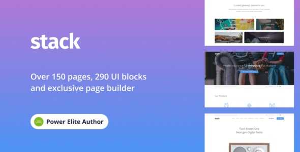 Stack v10.5.19 – Multi-Purpose Theme with Variant Page Builder