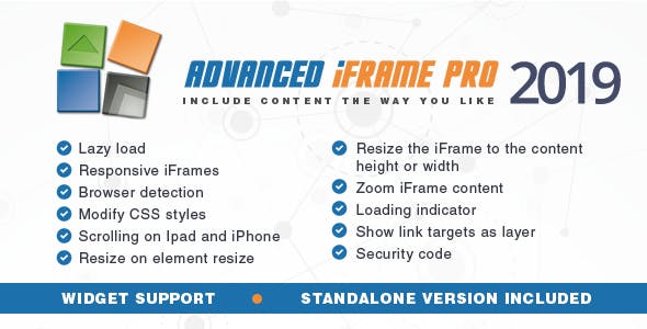 Advanced iFrame Pro v2019.9