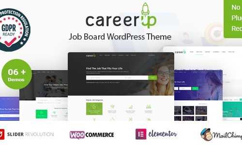 Download CareerUp v1.1.24 – Job Board WordPress Theme