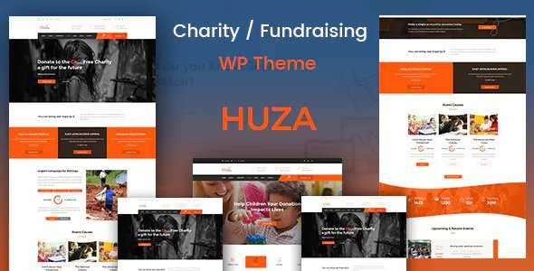 Huza v1.12 – Charity/Fundraising Responsive Theme